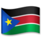 South Sudan emoji on LG